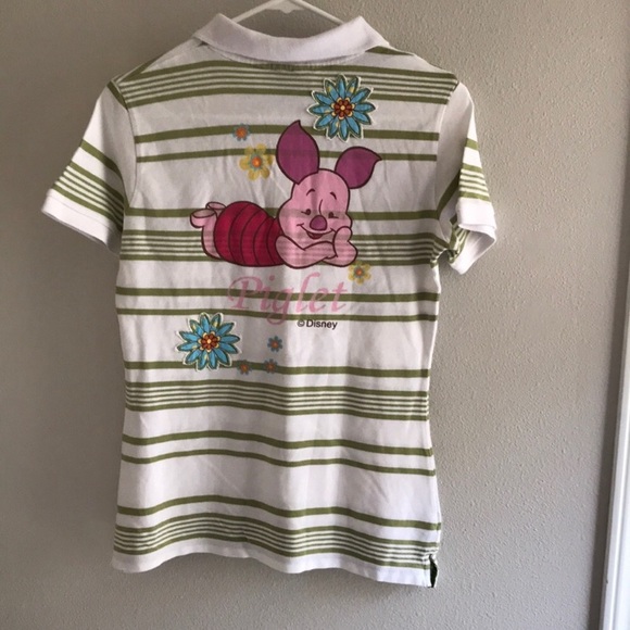 Disney Tops - Disney’s Piglet polo shirt